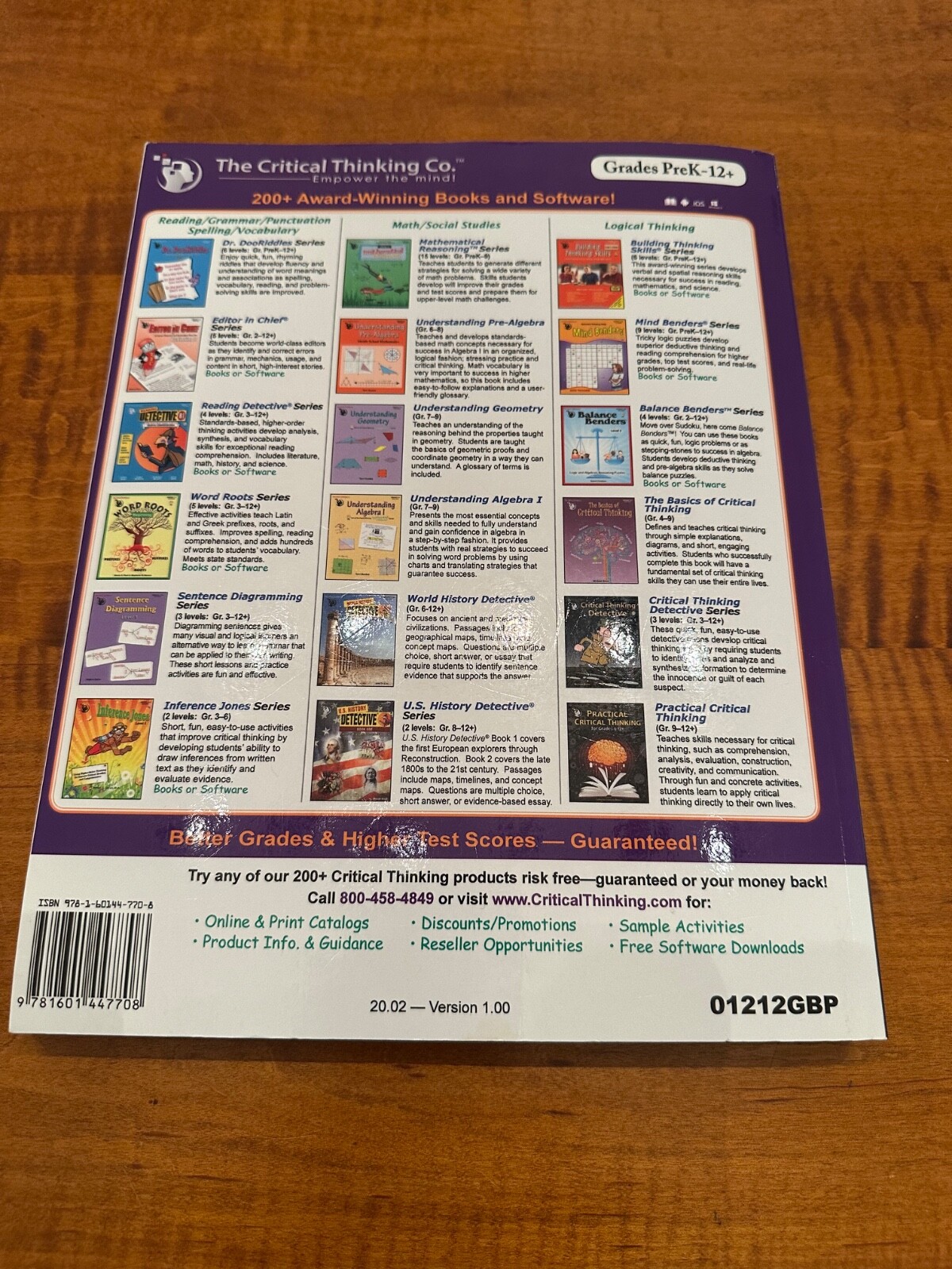 Practical Critical Thinking for Grades 9-12 Teacher’s Manual