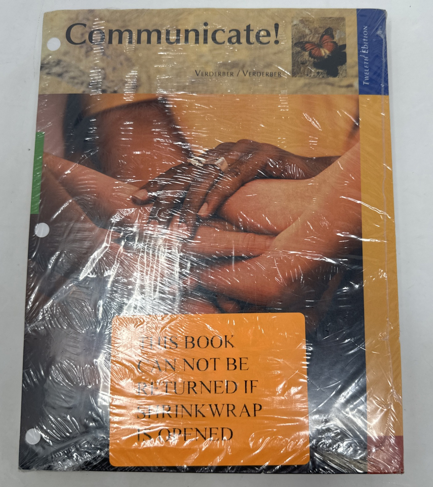 Communicate! Verderber – Loose Leaf 12th Edition – New Sealed