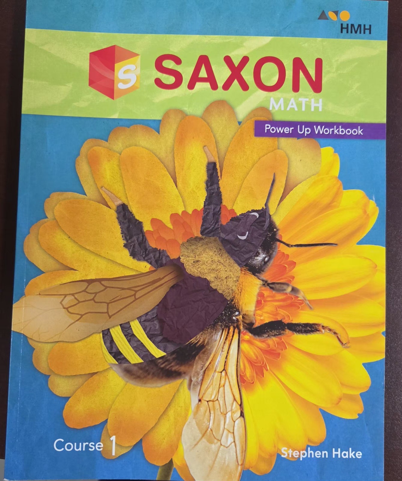 Saxon Math Power Up Workbook Course 1 by Stephen Hake Paperback NEW
