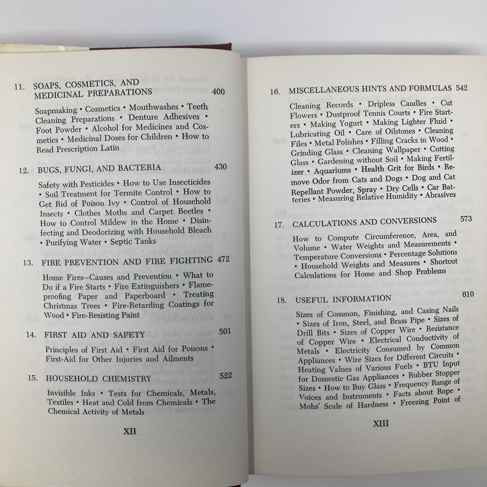 Formulas Methods Tips and Data for Home and Workshop by Kenneth Swezey 1975