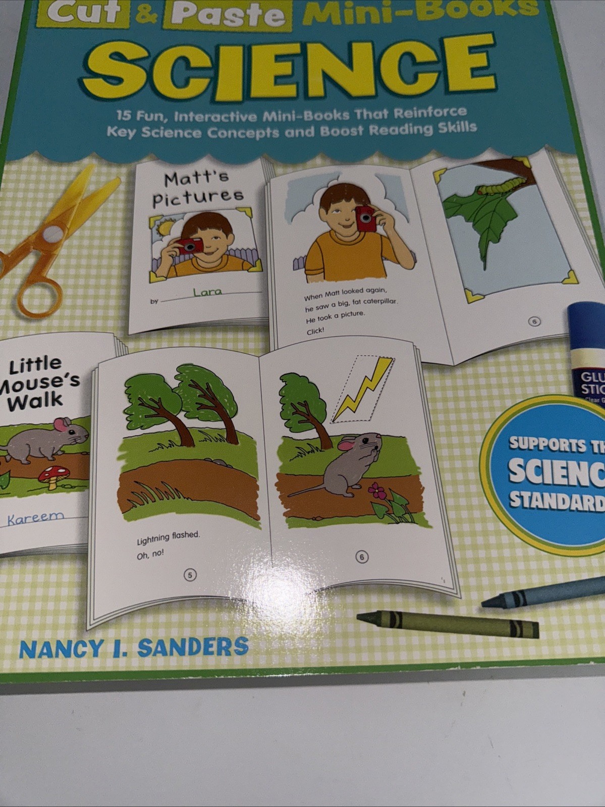Scholastic Teaching resources K-1 Science & Math 4 Book Lot