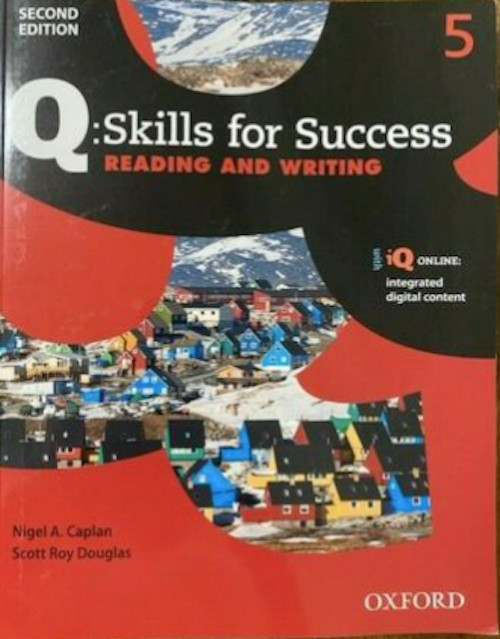 Q: Skills for Success Reading and Writing 2E Level 5. FREE SHIPPING