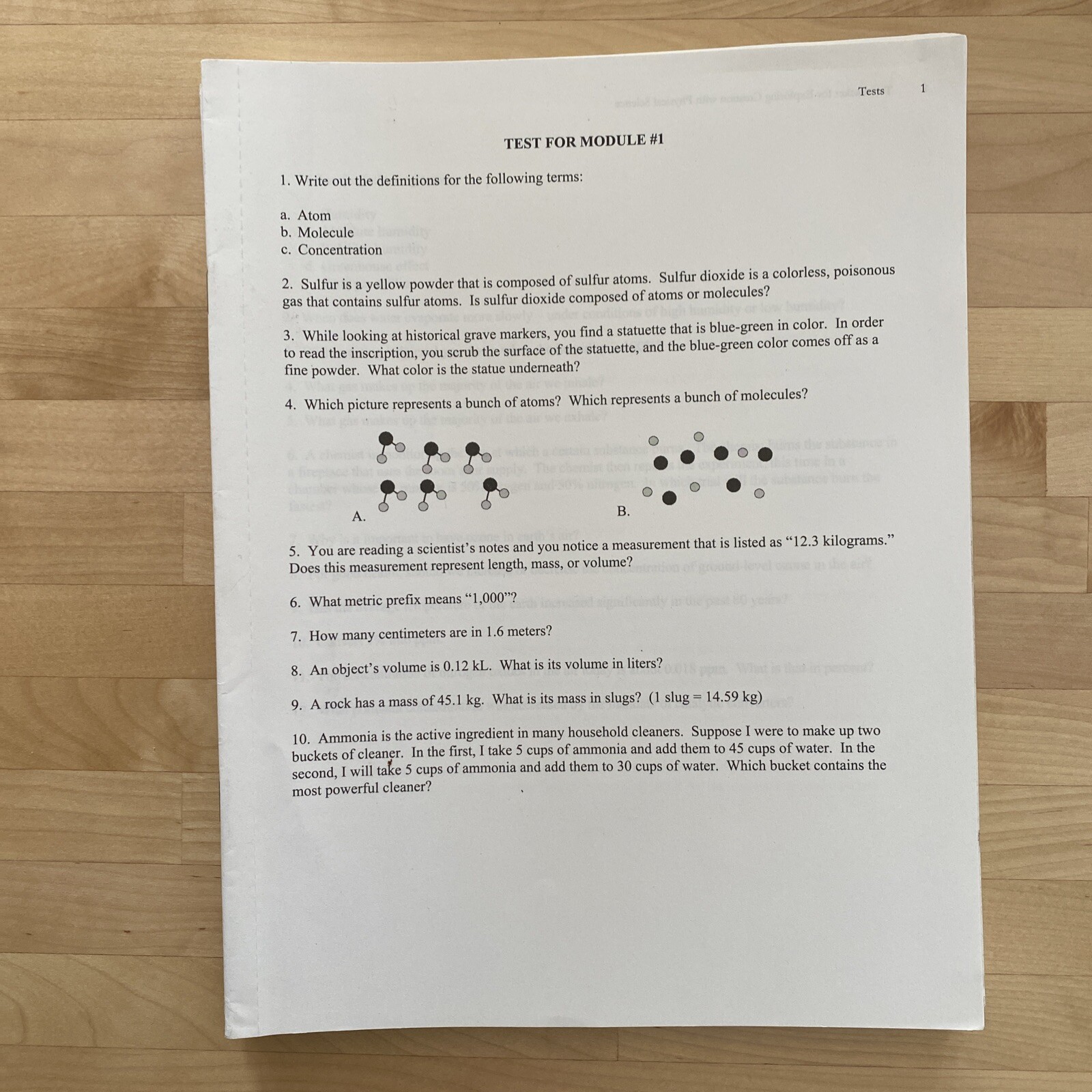 Exploring Creation with Physical Science 2nd Edition : Test Booklet by Dr. Jay W