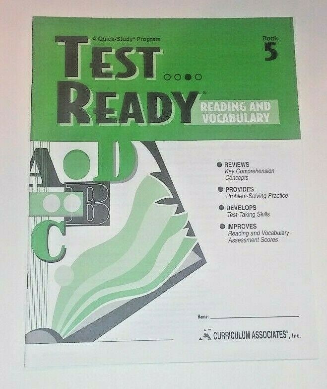 +ANSWERS Vocabulary & Reading Comprehension Skills & Test Practice 5th Grade 5
