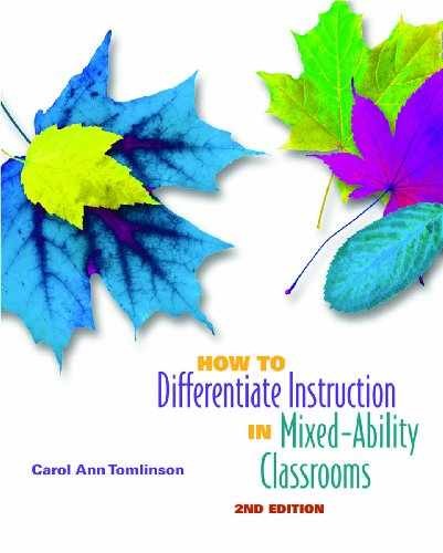 How to Differentiate – Paperback, by Tomlinson Carol Ann – Very Good j