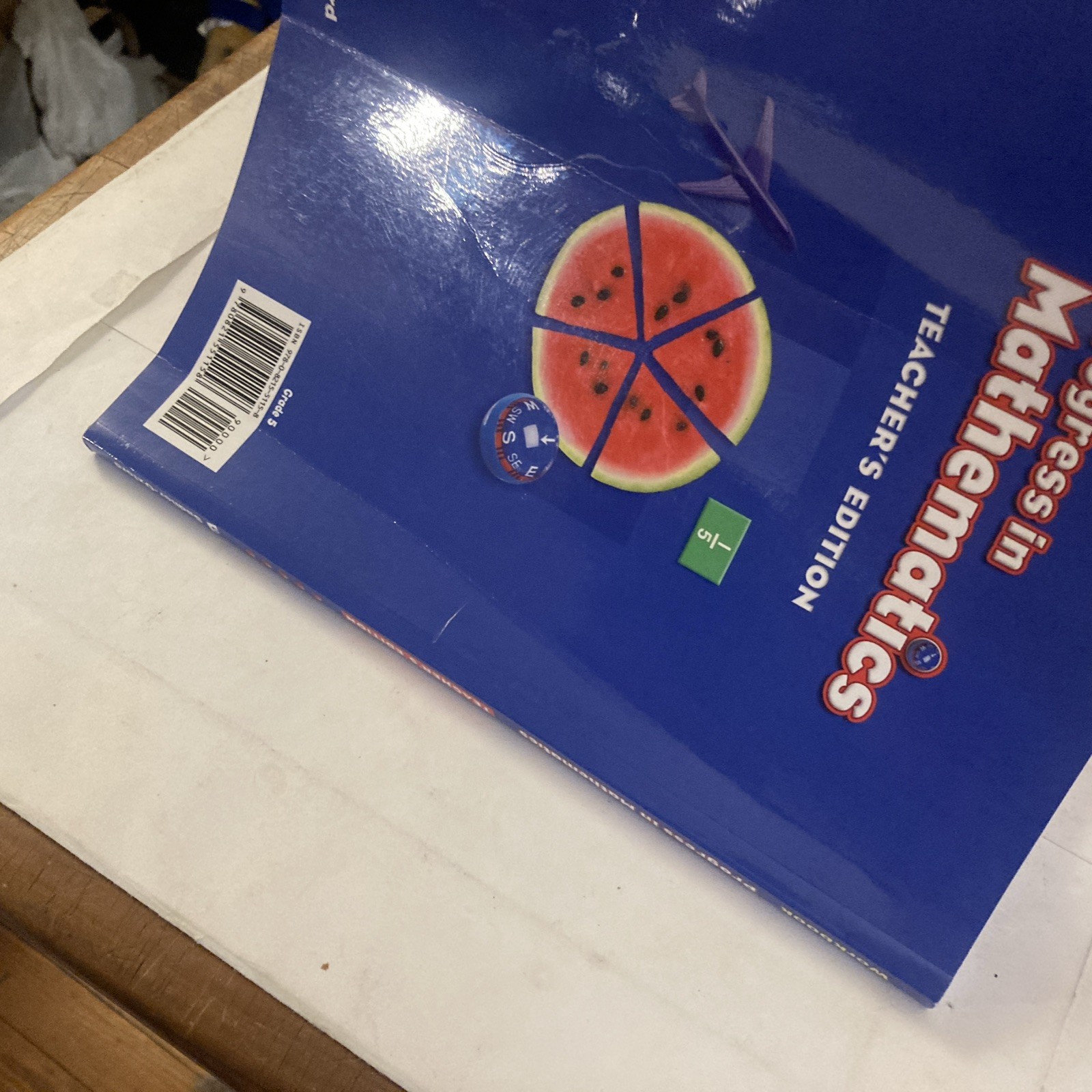 Progress in Mathematics, Grade 5 Workbook Teacher’s Ed. (Sadlier 2014 SC LN)