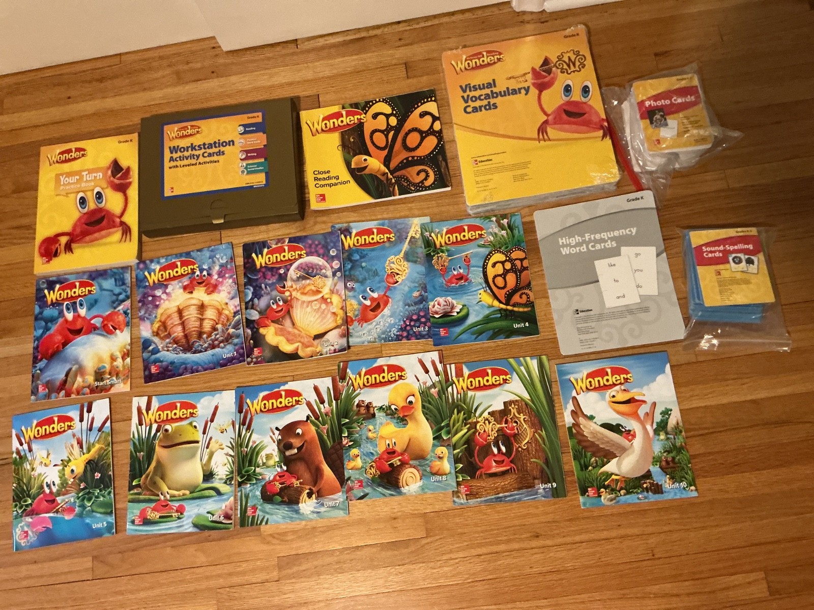 McGraw Hill Reading Wonders Reading Writing Workshop Student Package Grade K
