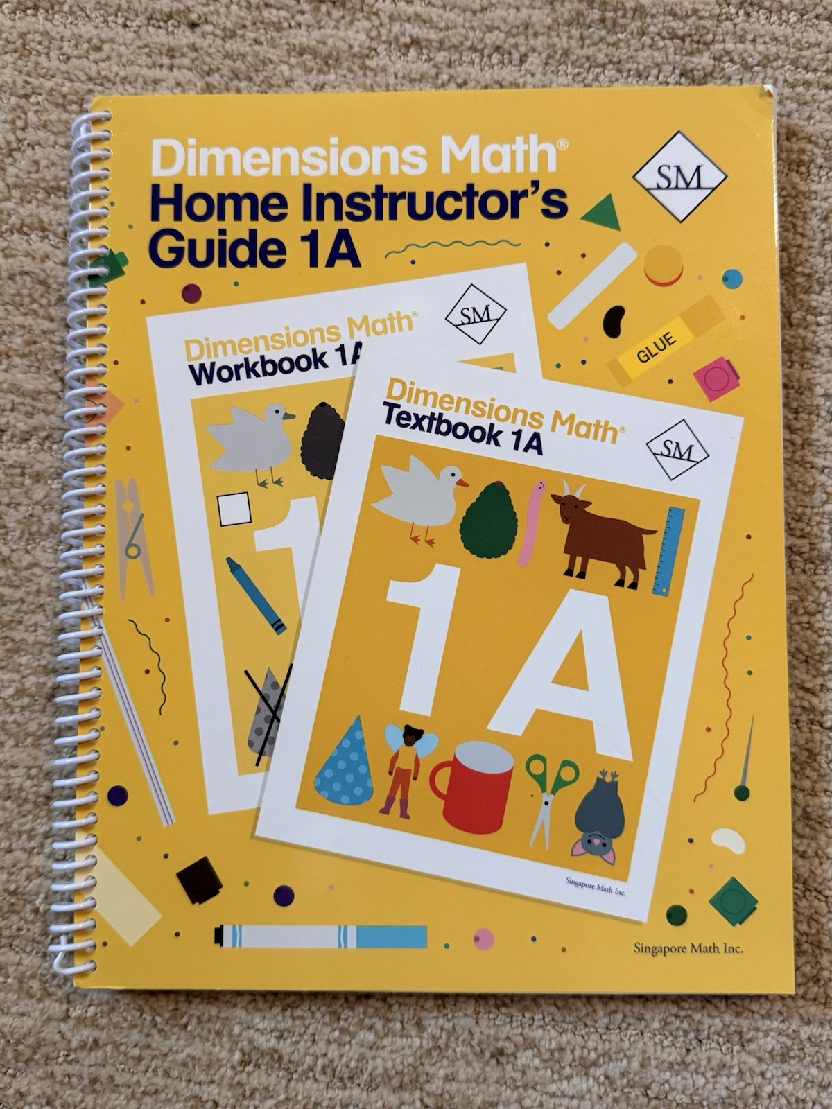 Level 1 Curriculum Bundle : Dimensions Math, HWT, All About Reading Full Year!