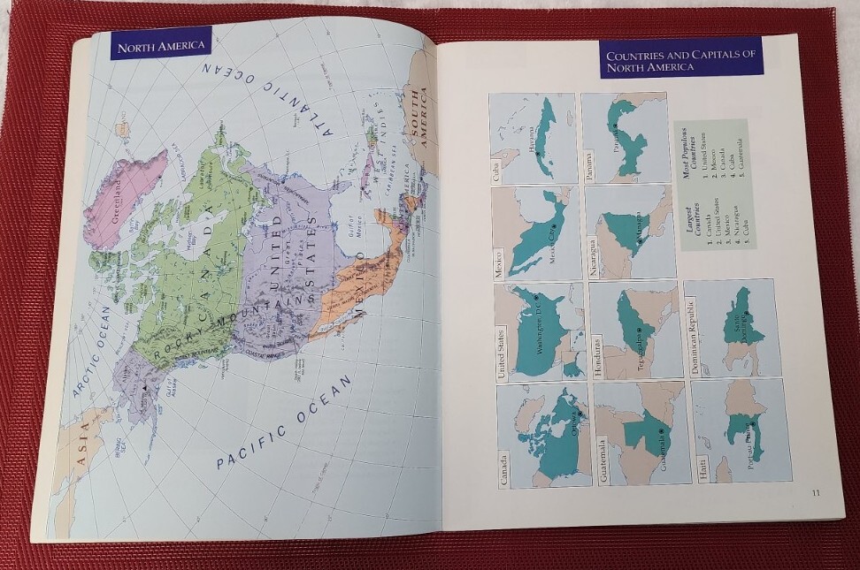 Abeka A Beka Book Geography Projects WESTERN HEMISPHERE TEACHER KEY pb 31224