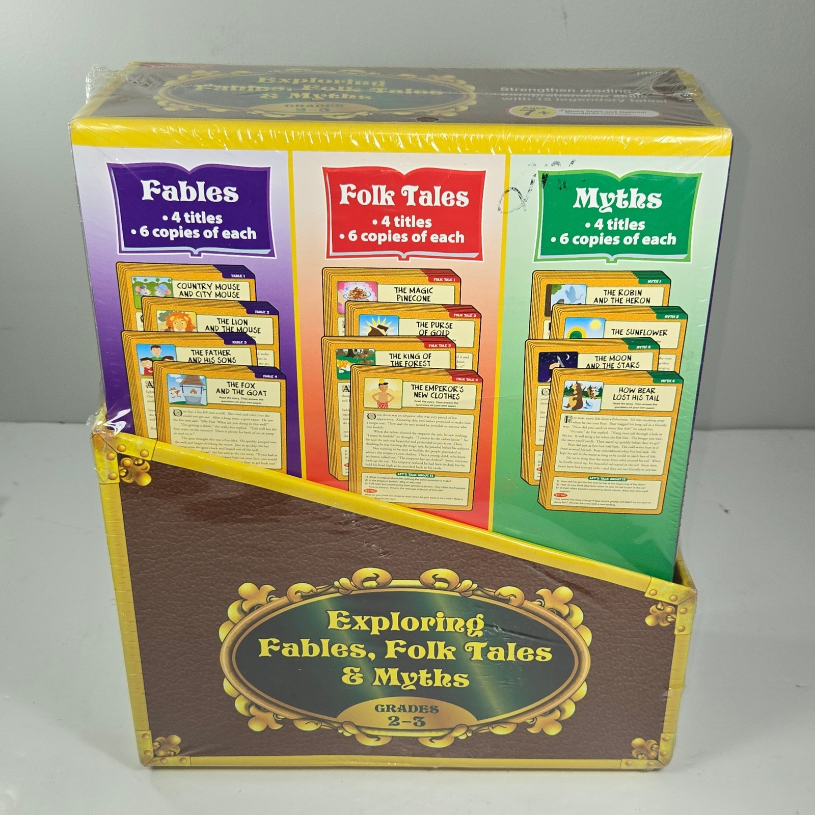 Lakeshore Exploring Fables Folk Tales & Myth Reading Comprehension Set HH962 New