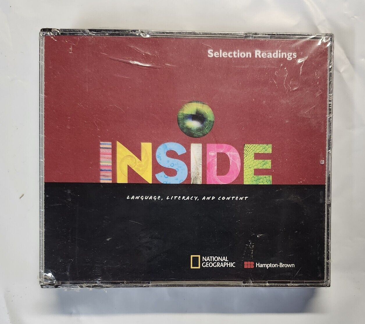 INSIDE: Language/Literacy Level E Lot of 2 / Readings + Digital Library CD/DVD