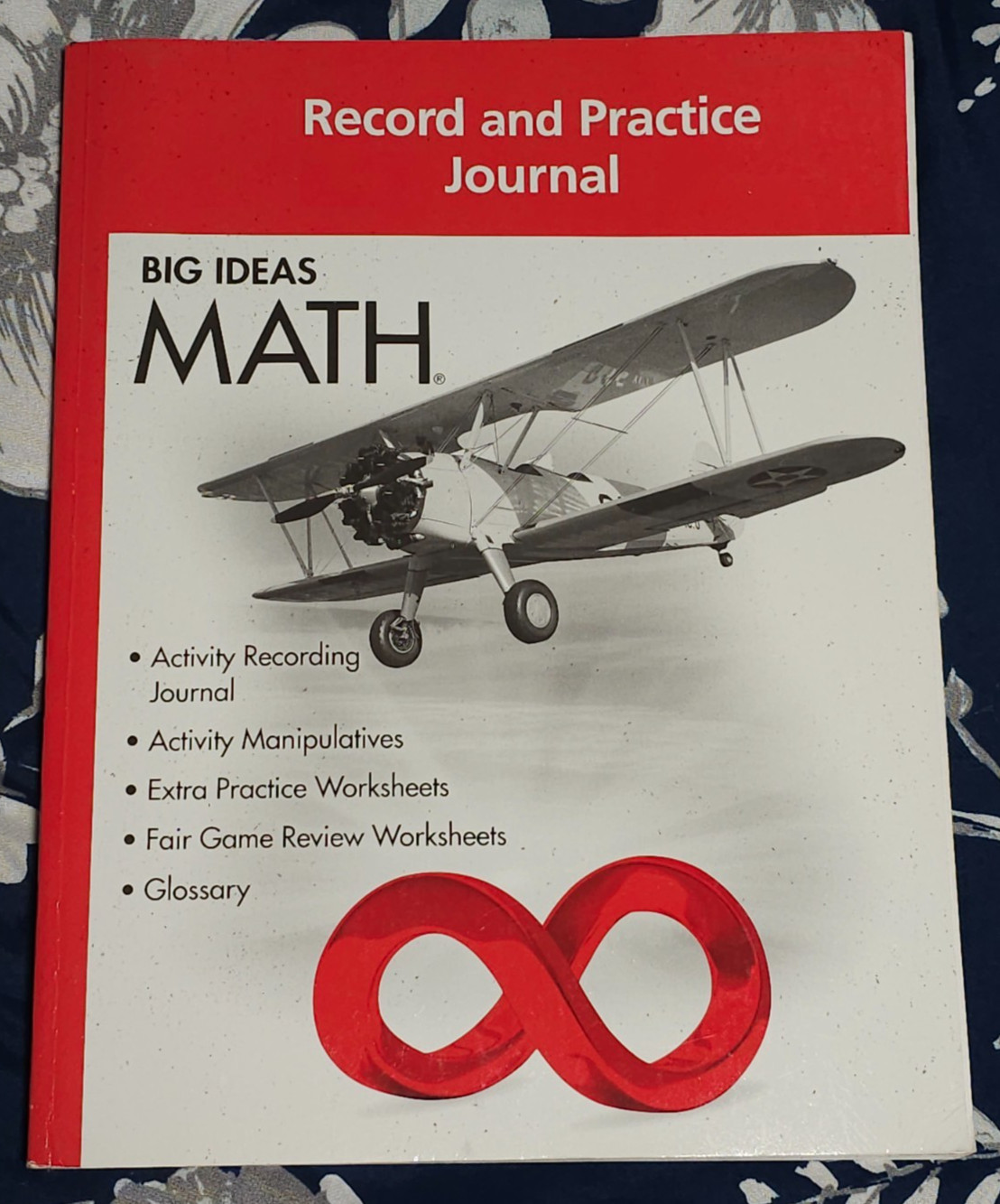 BIG IDEAS MATH Record & Practice Journal RED Math Homeschool Grade 7 7th