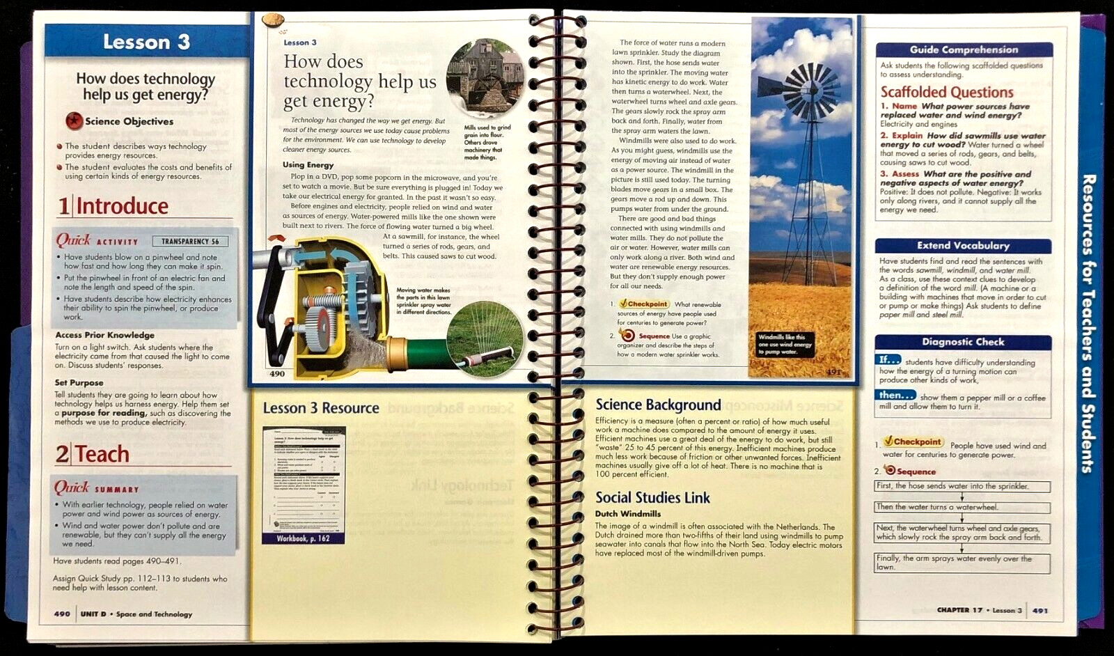 3rd Grade – Scott Foresman SCIENCE TEACHER’S EDITION (Vol 2) (2006, Pearson)