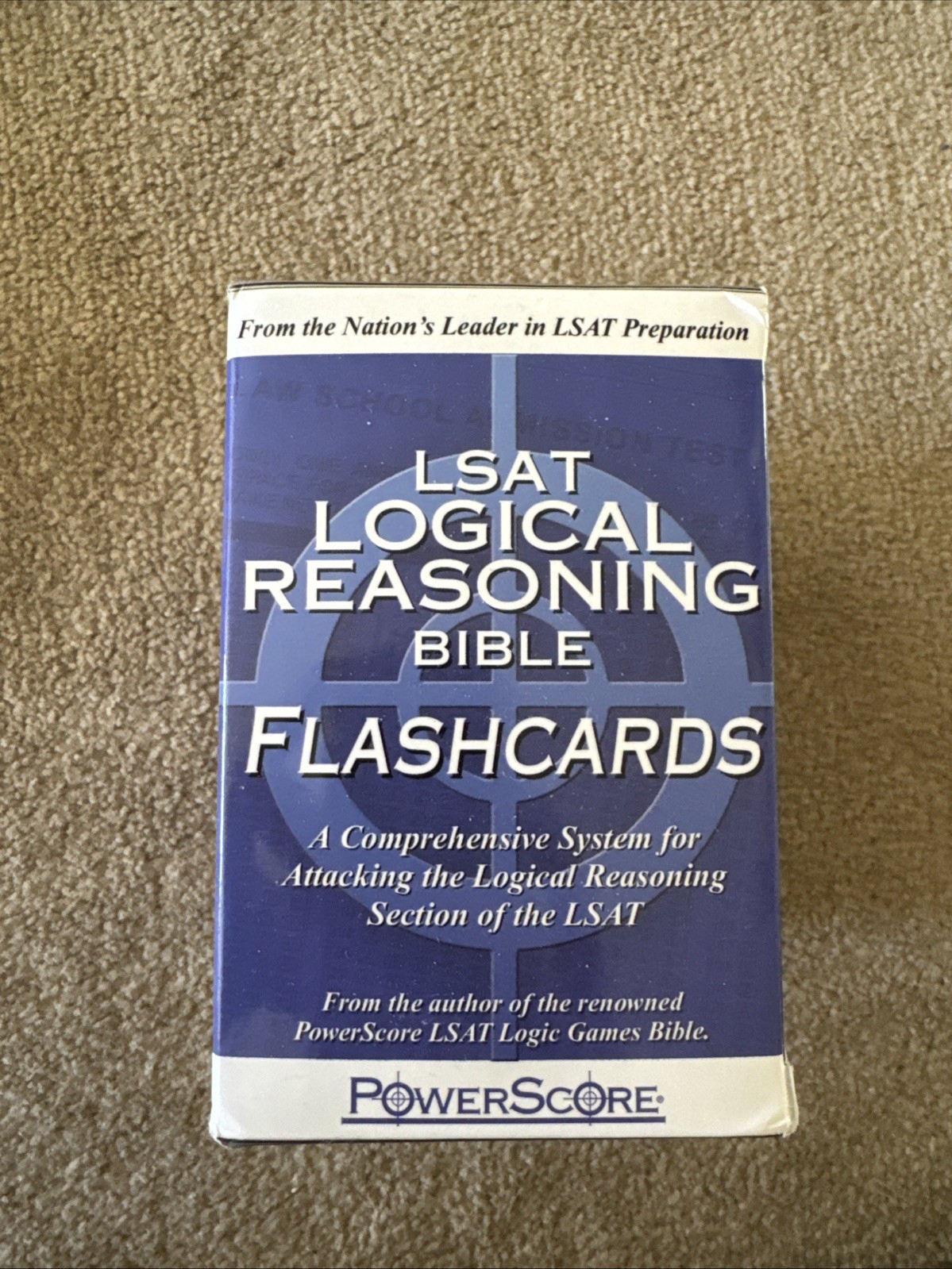 PowerScore LSAT Logical Reasoning Flashcards