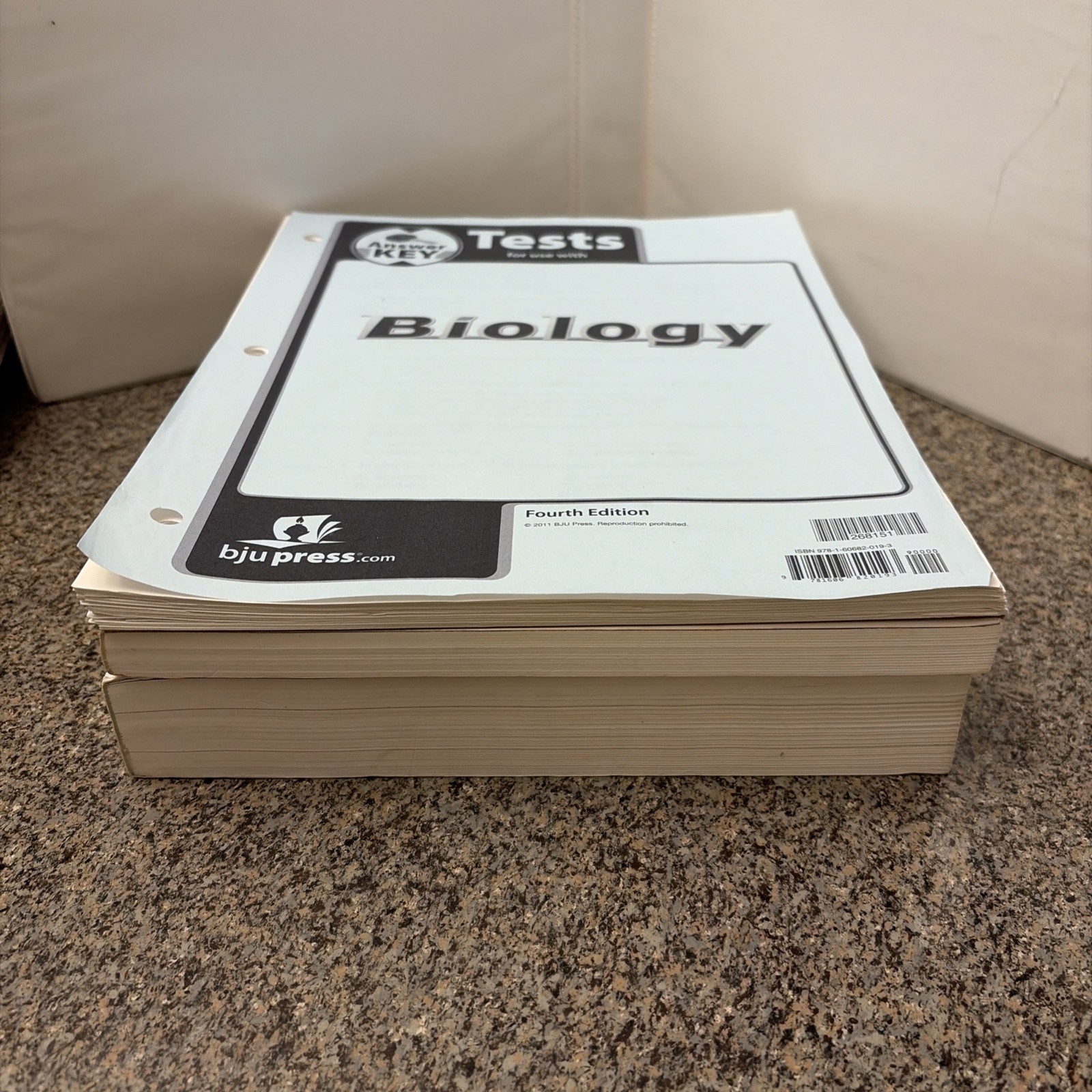 BJU 10th Grade BIOLOGY, 4th Ed. Student Text, Lab Manual, & Tests (set of 3)