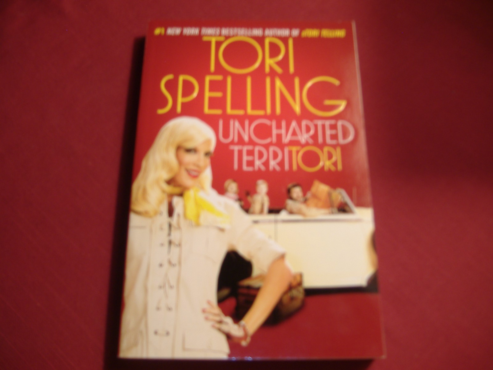 UNCHARTED TERRITORI* Paper Back Book By Tori Spelling 214 Pages NEW!