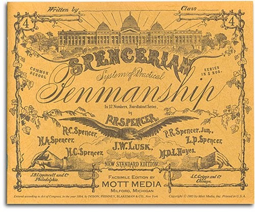 Spencerian Penmanship Copy Bk 4 (Spenc…, Spencer, P R
