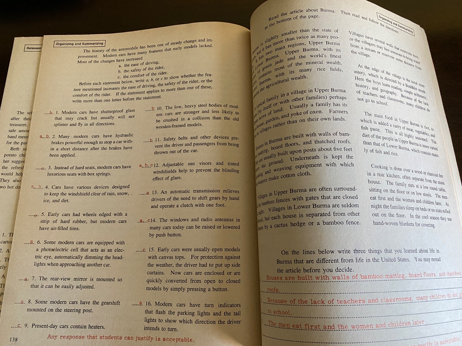 Vintage 1970 Basic Reading Skills Teacher’s Edition Workbook #1487 manual
