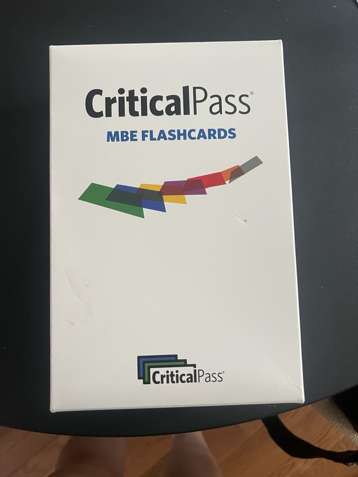 Critical Pass MBE Flashcards 2022-2023
