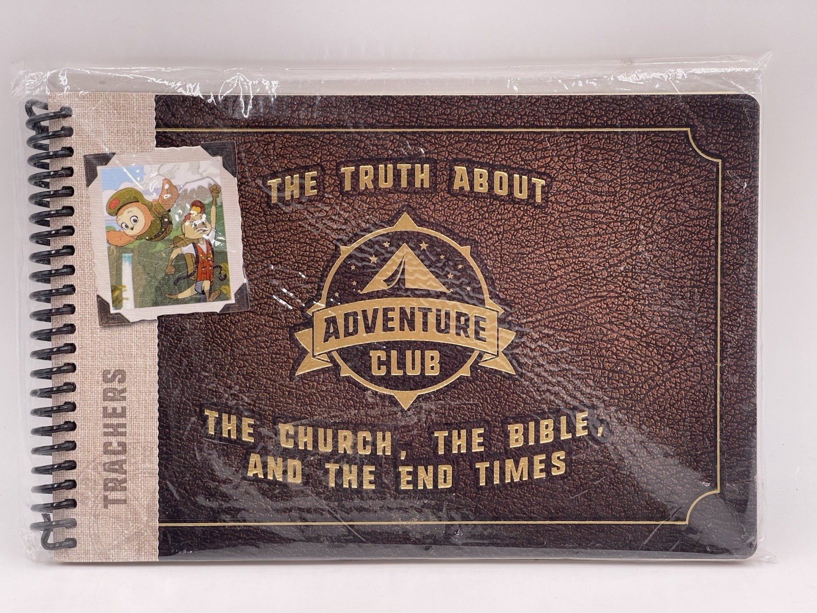 Adventure Club THE TRUTH ABOUT CHURCH BIBLE & END TIMES Trackers Kid Book NEW