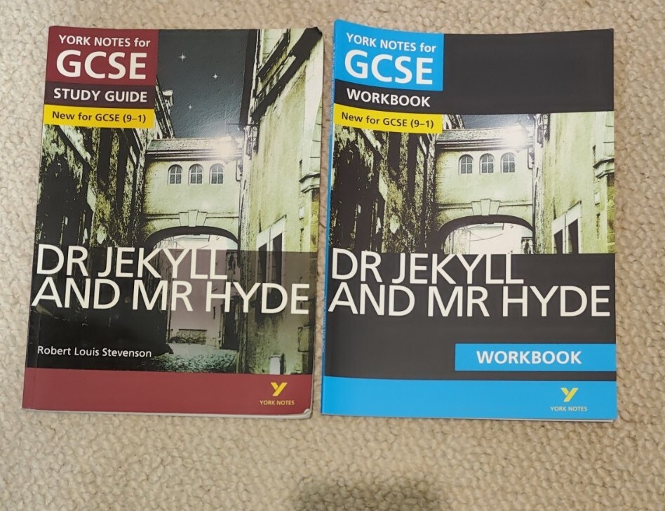 York Notes GCSE English Lit Dr Jekyll & Mr Hyde Study Guide & Workbook Bundle