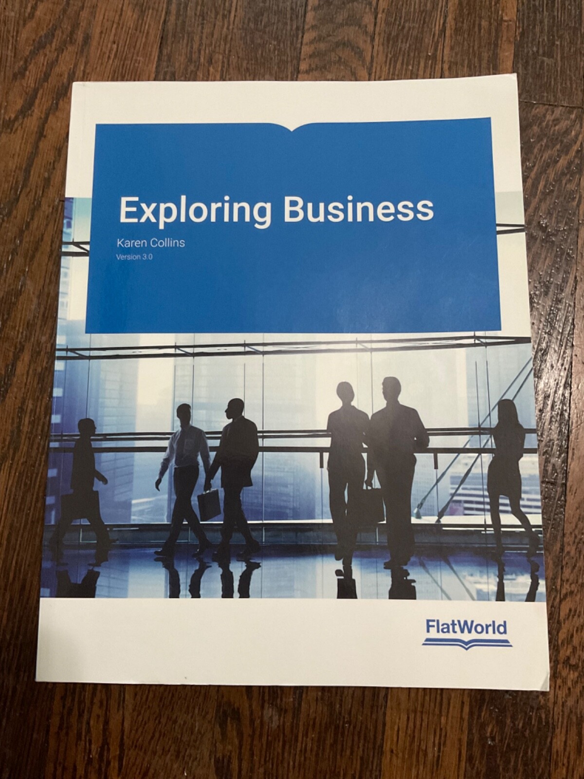 Exploring Business Version 3.0 Karen Collins Flatworld Text Book New