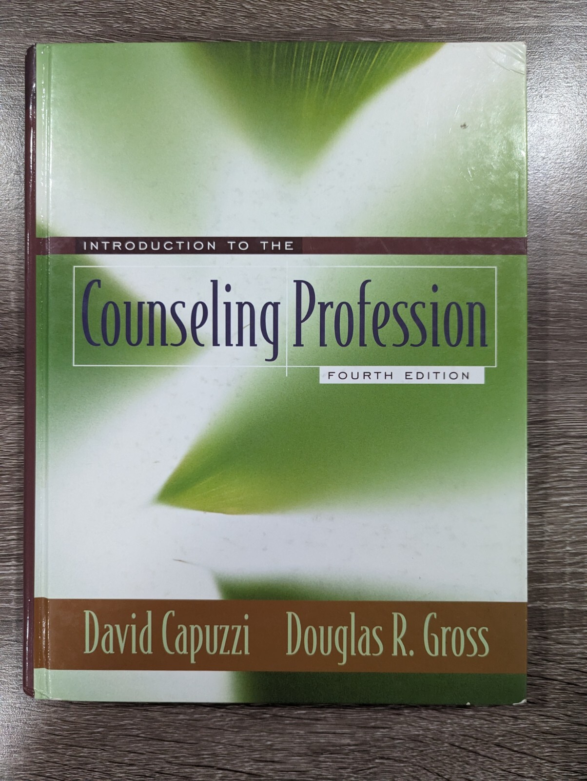 Introduction to the Counseling Profession by Douglas R. Gross and David Capuzzi