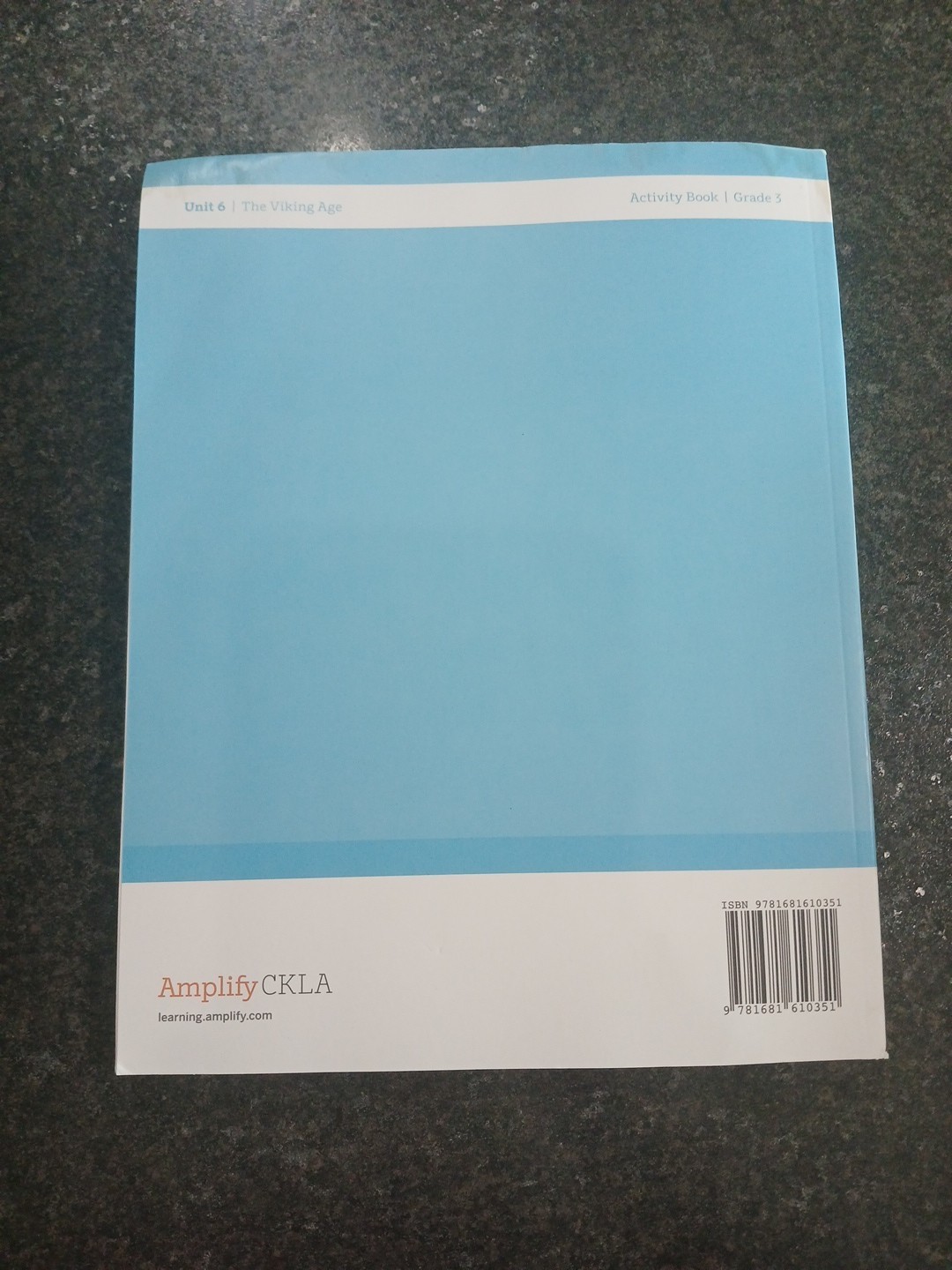 Amplify Core Knowledge Language Arts Grade 3 Activity Book Units 5 through 11