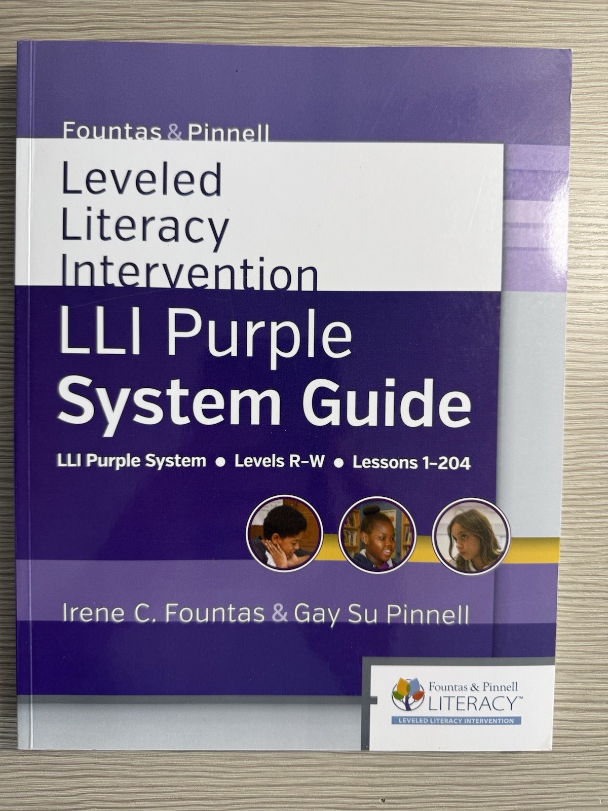 Fountas & Pinnell LLI Purple System Box 1 Teacher Materials Spiral Bound Set