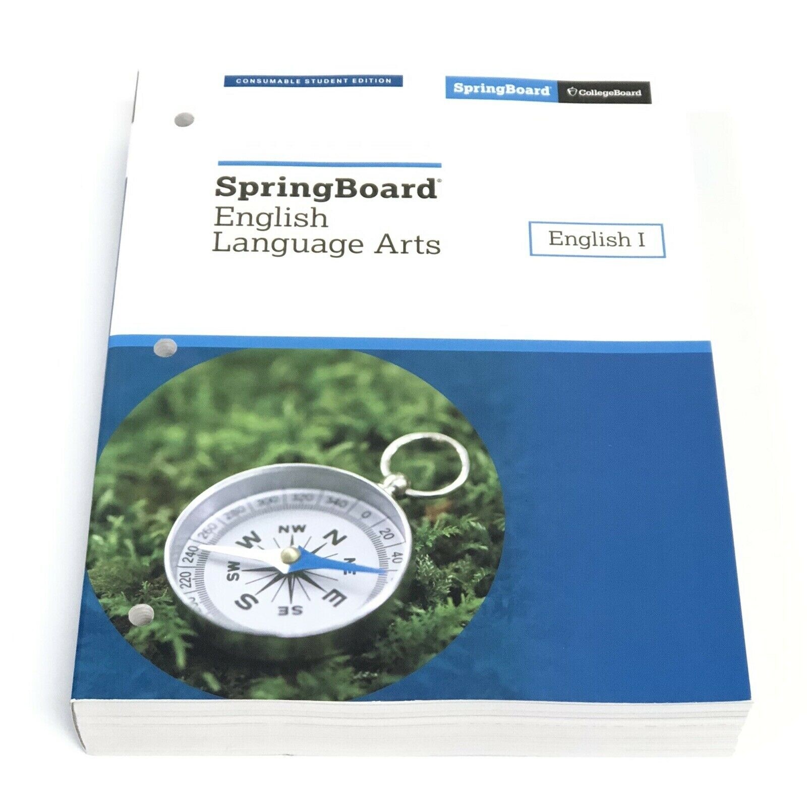 SpringBoard English Language Arts English I Grade 9 Student Edition Textbook New