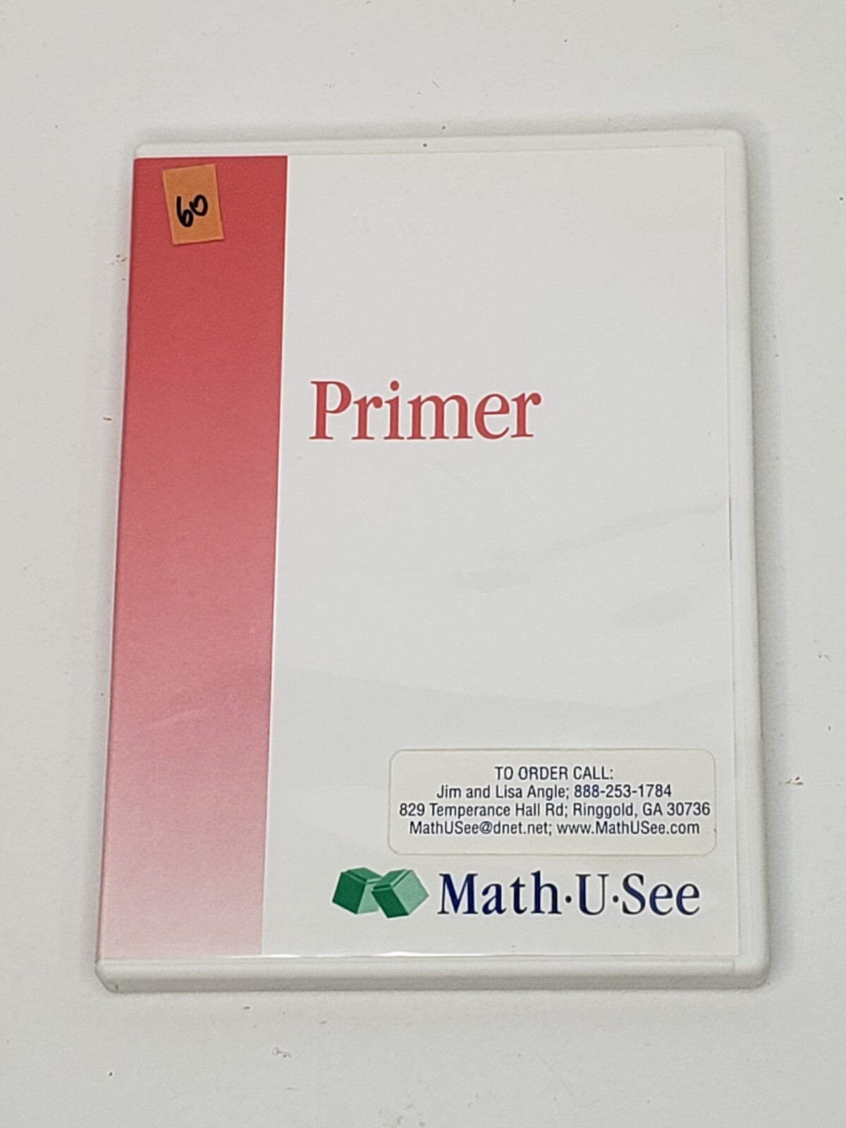 Math U See – Primer DVD – by Steve Demme