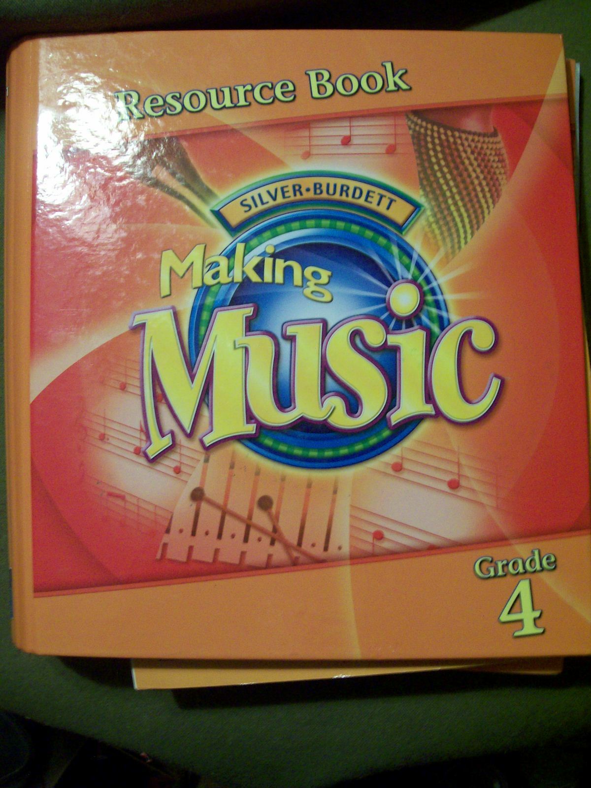 Silver Burdett Making Music Resource/Transparencies Gr. 4 Teacher 3 Ring Binder