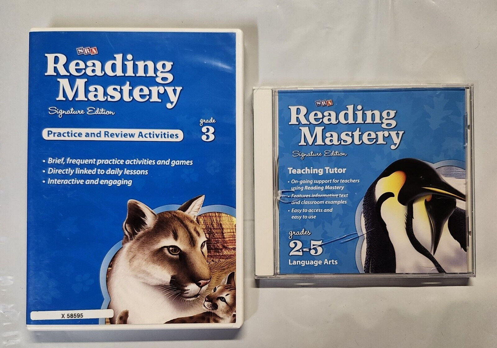 SRA Reading Mastery / Grade 3 Practice & Review Activities + Teaching Tutor CD-R