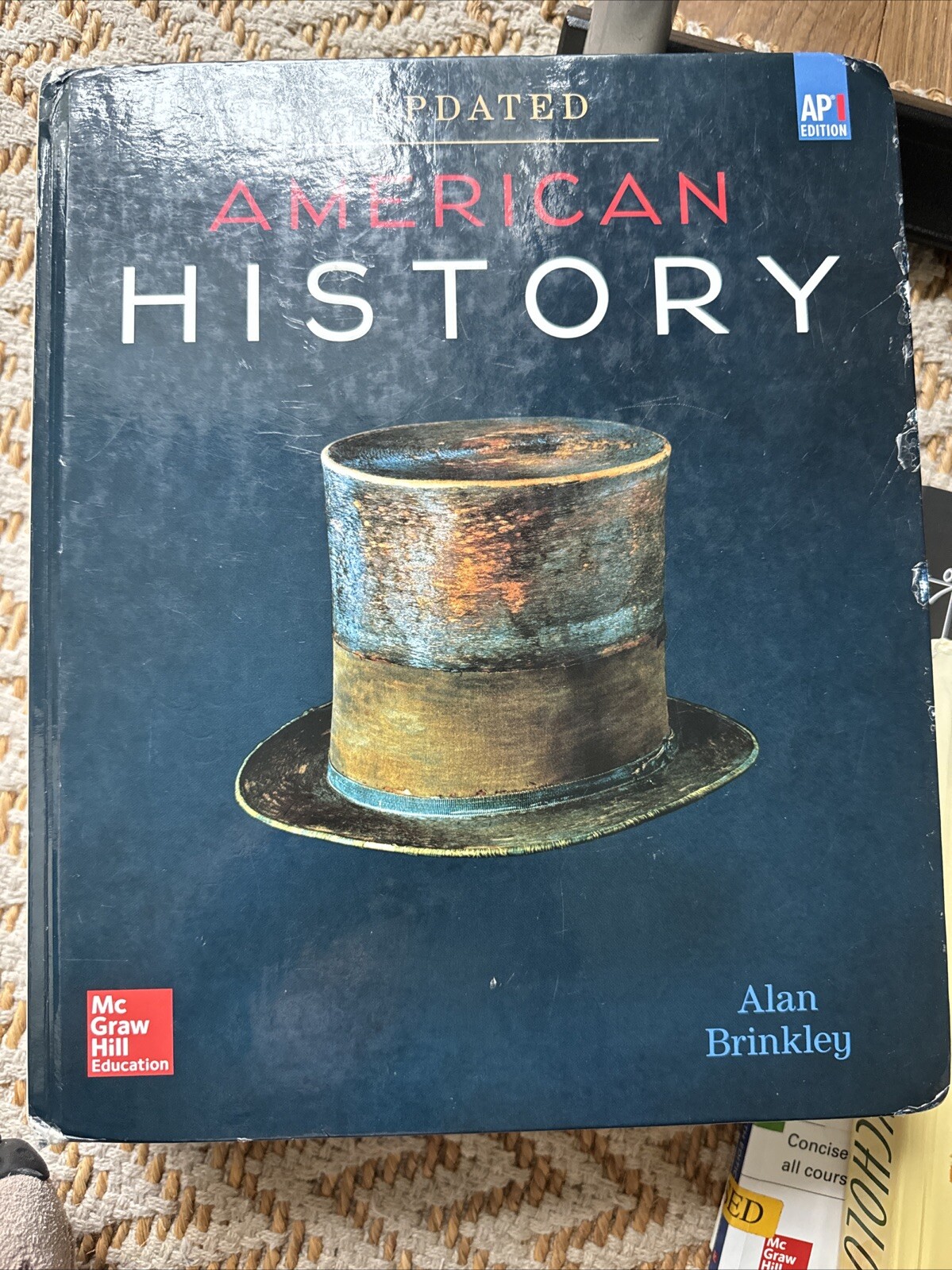 AP American history textbook 2017, 15Th Edition McGraw-Hill￼