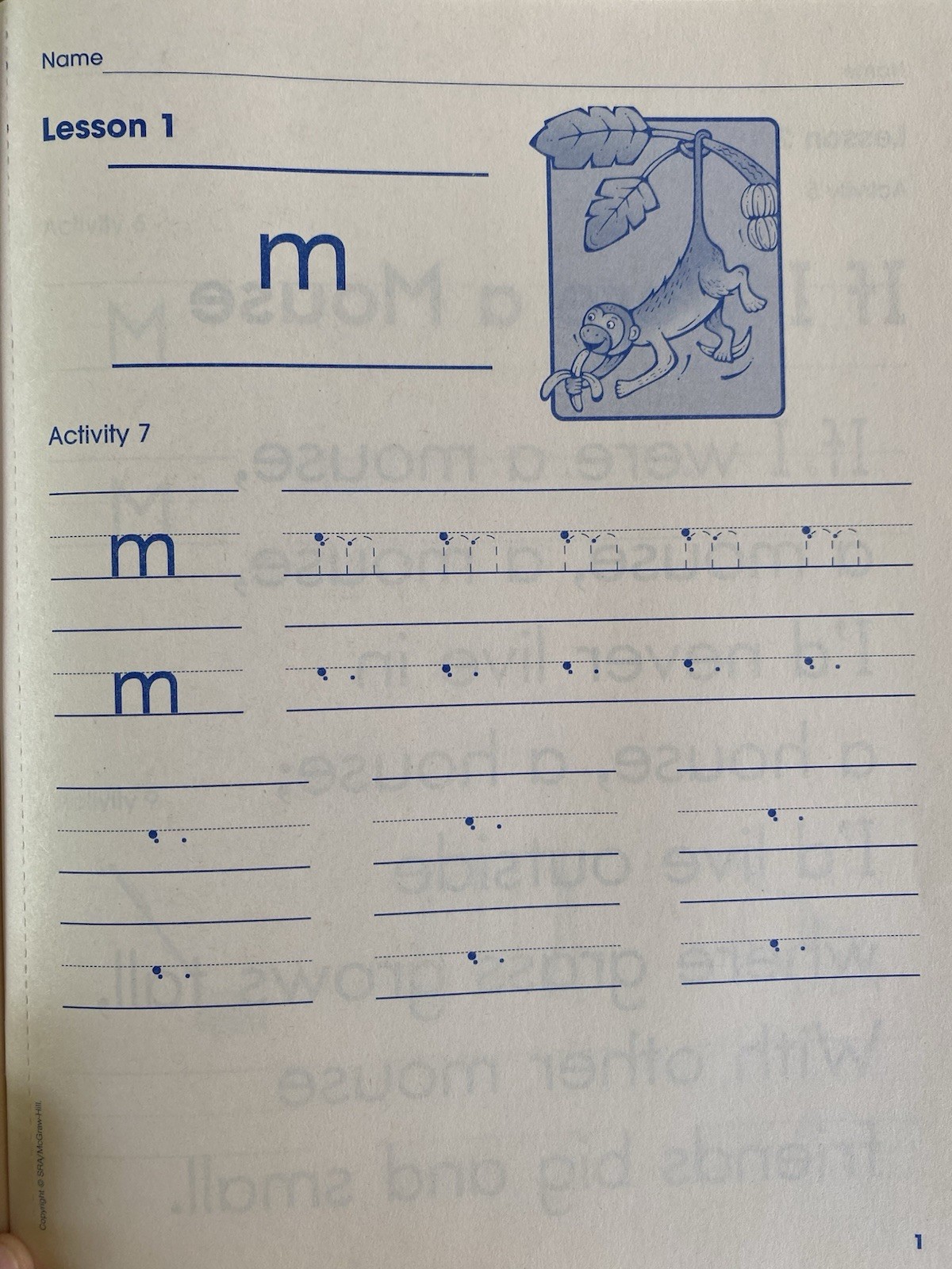 SRA Early Interventions in Reading Level 1 Activity Books A B C Answer Key Set
