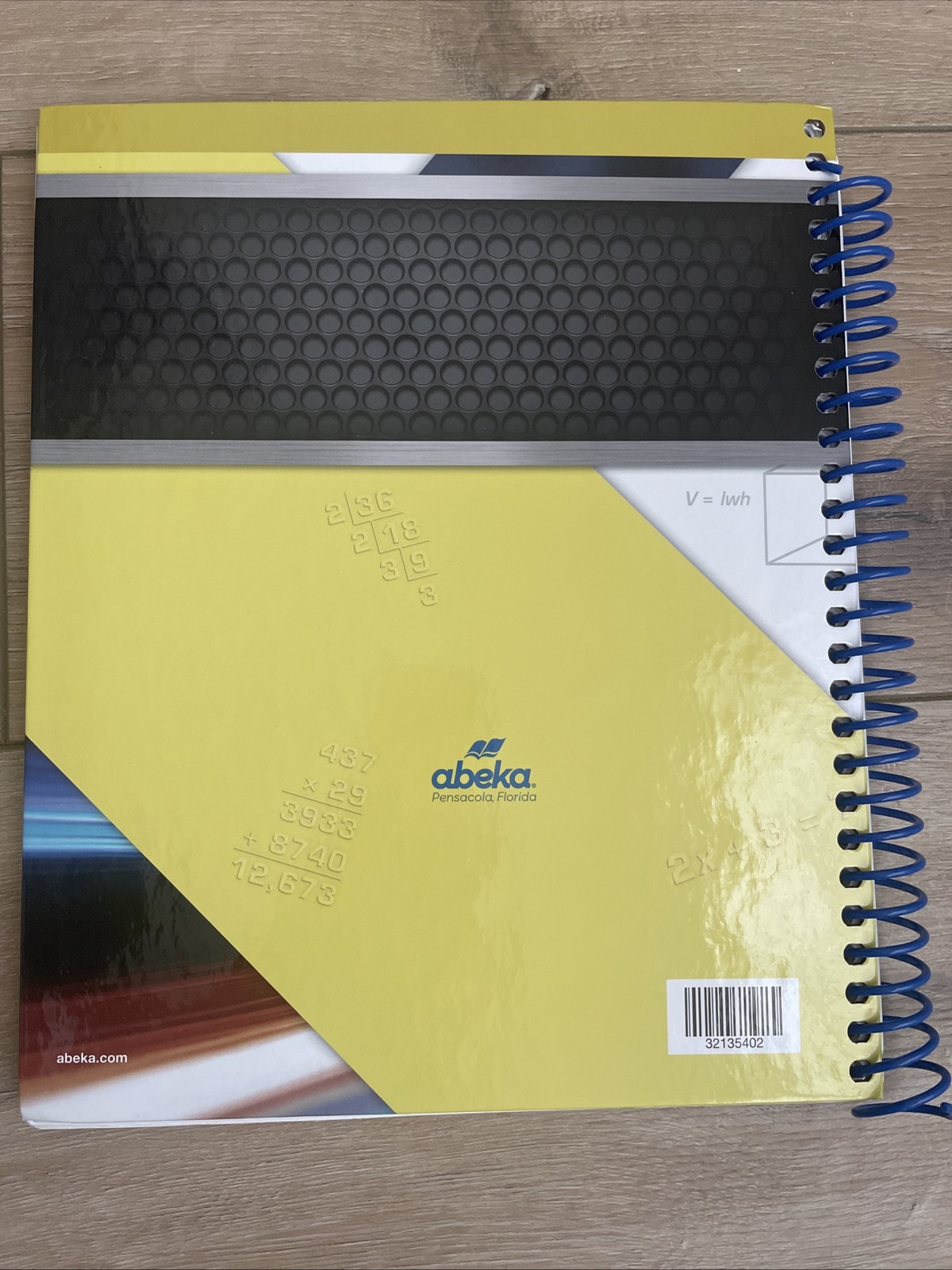 (3) Textbooks Abeka Intermediate Mathematics, Grade 7, Homeschool, USED