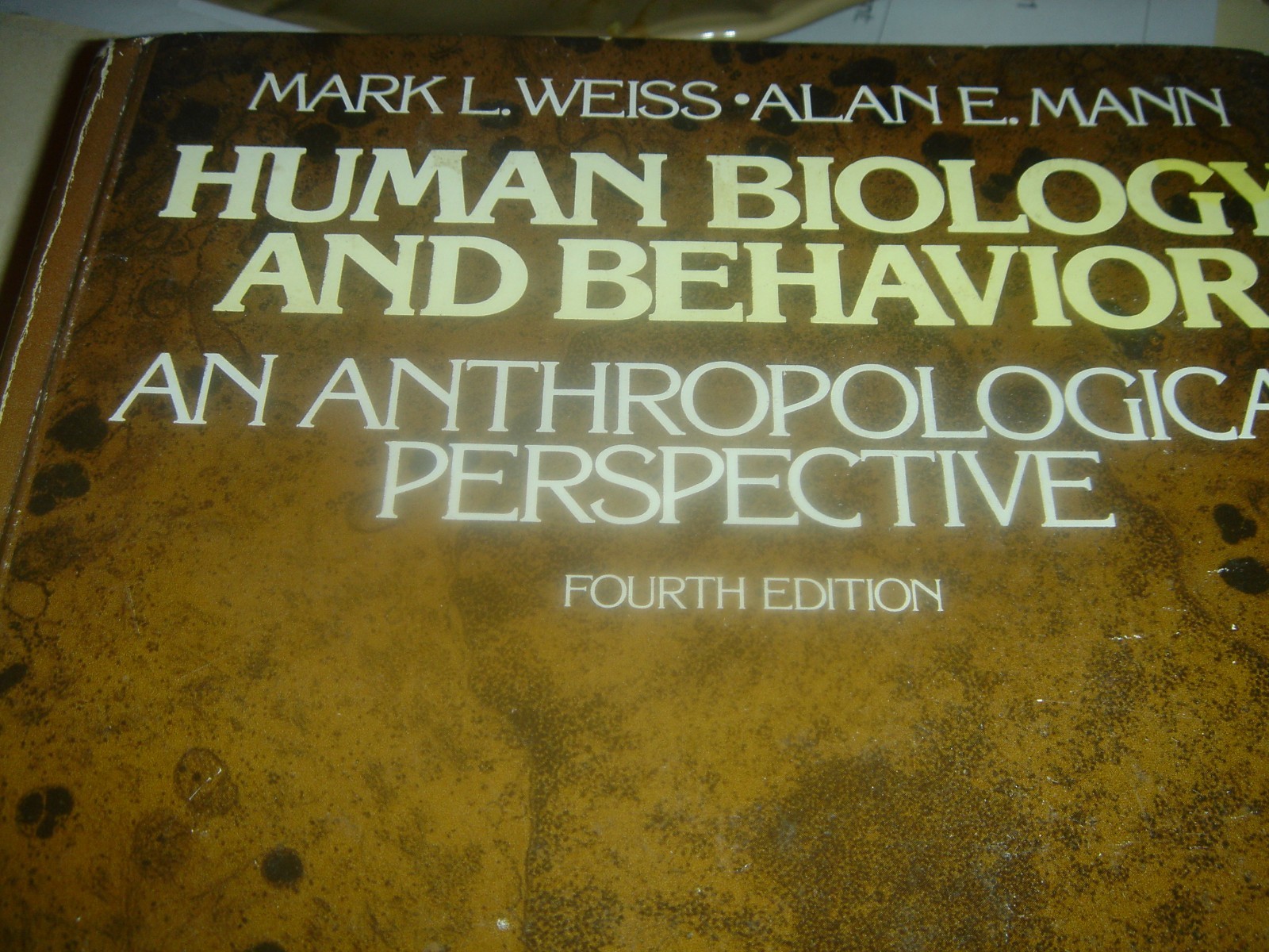 Human Biology and Behavior and development of man 413 pages hardcover book