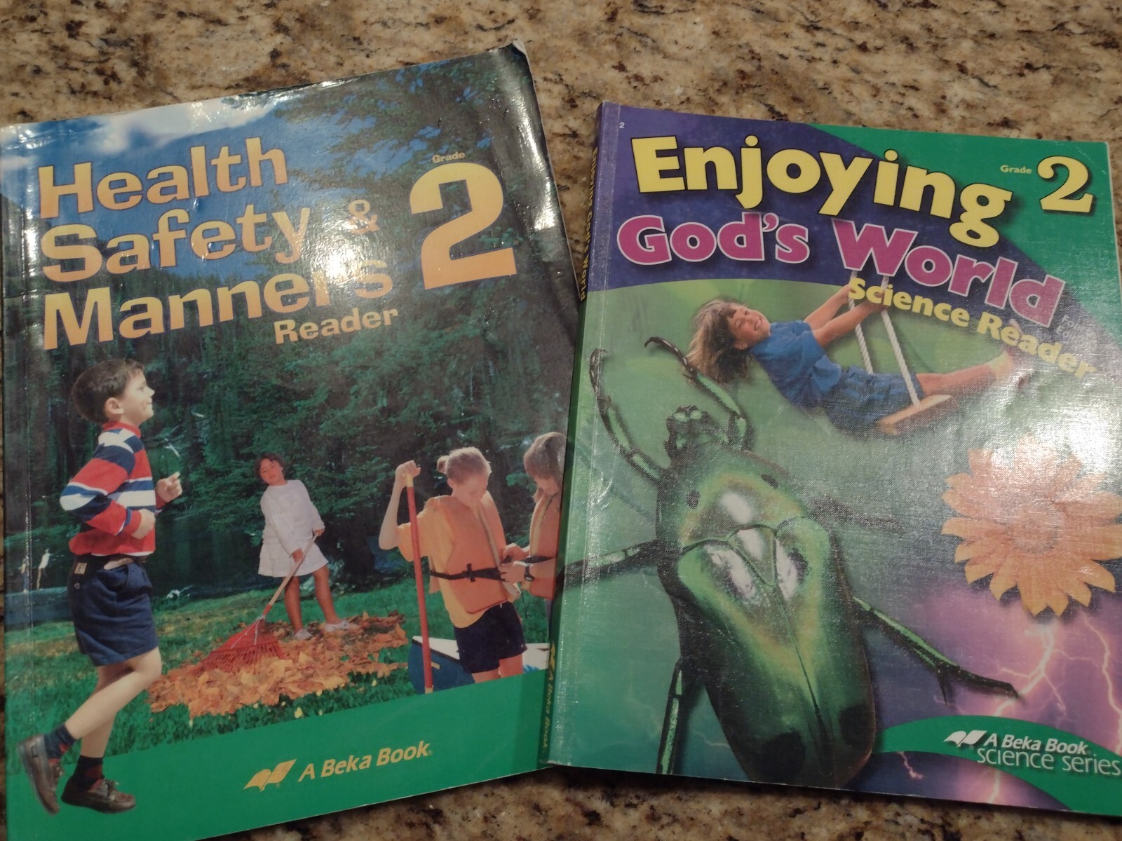 ABeka- Health, Safety & Manners 2 & Enjoying God’s World 2nd grade