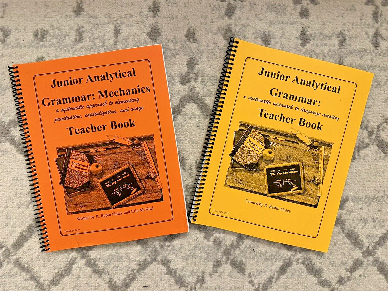Junior Analytical Grammar Teacher Book AND Mechanics Teacher Book