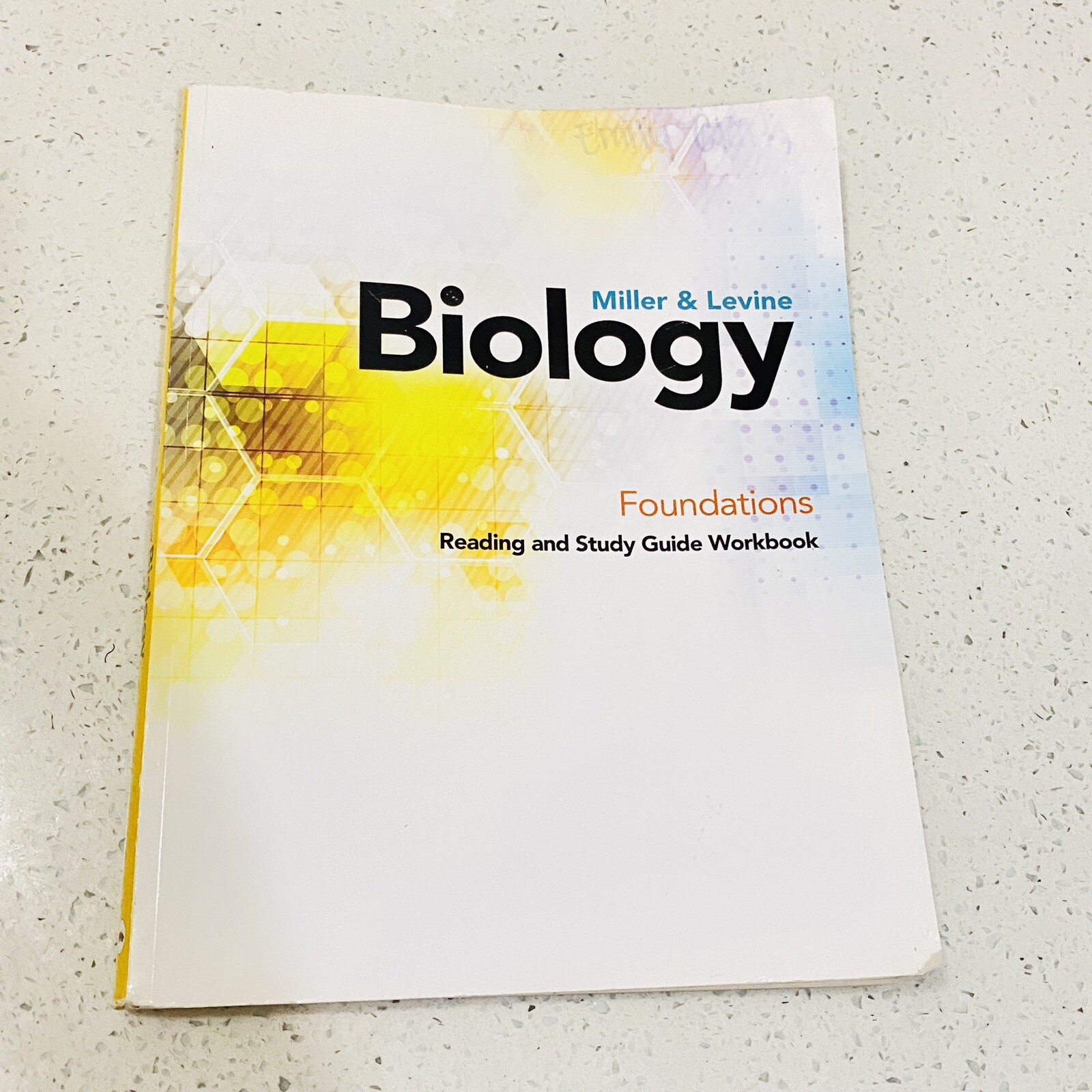 Biology Foundations: Reading and Study Guide Workbook by Milles & Levine