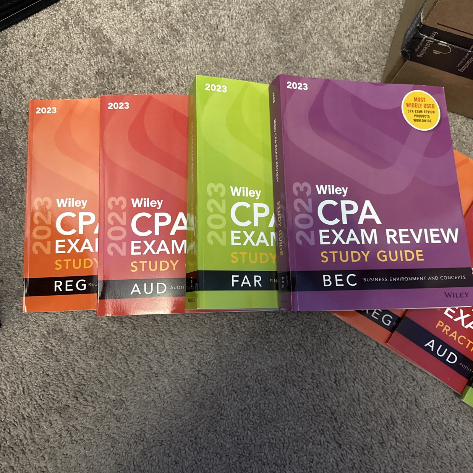 Wiley’s CPA 2023 Study Guide + Question Pack: Complete Set-NEW