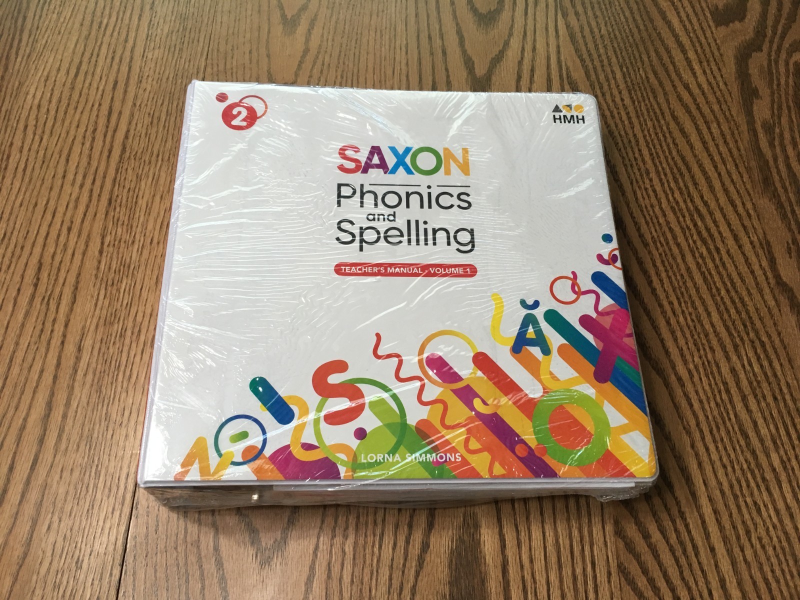 HMH SAXON PHONICS & SPELLING GRADE 2 TEACHER’S MANUAL VOL. 1 IN BINDER / NEW