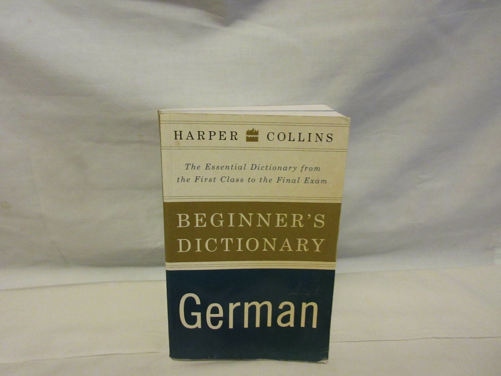 Harper Collins: German Beginner’s Dictionary (Paperback, 2001) – Good Condition
