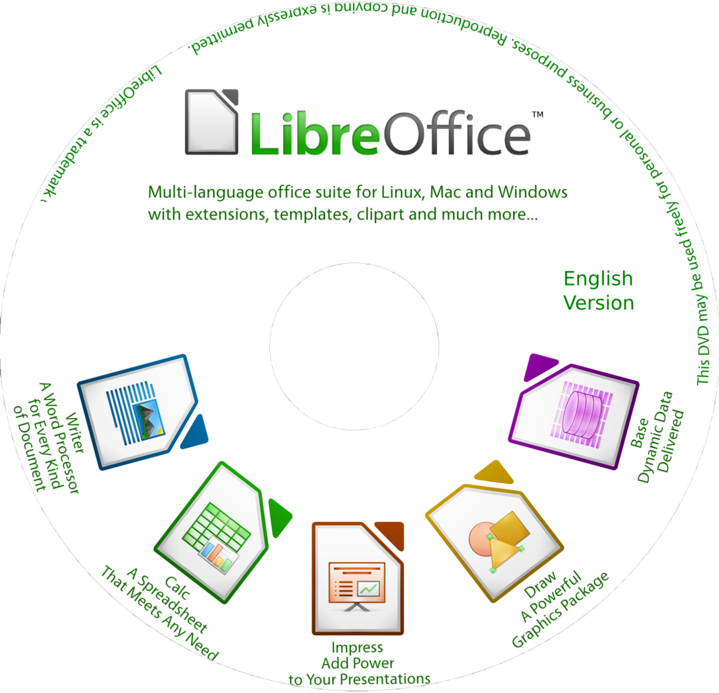 Fast Ship! Libre Office Suite – Word Processor / Spreadsheet Software PC