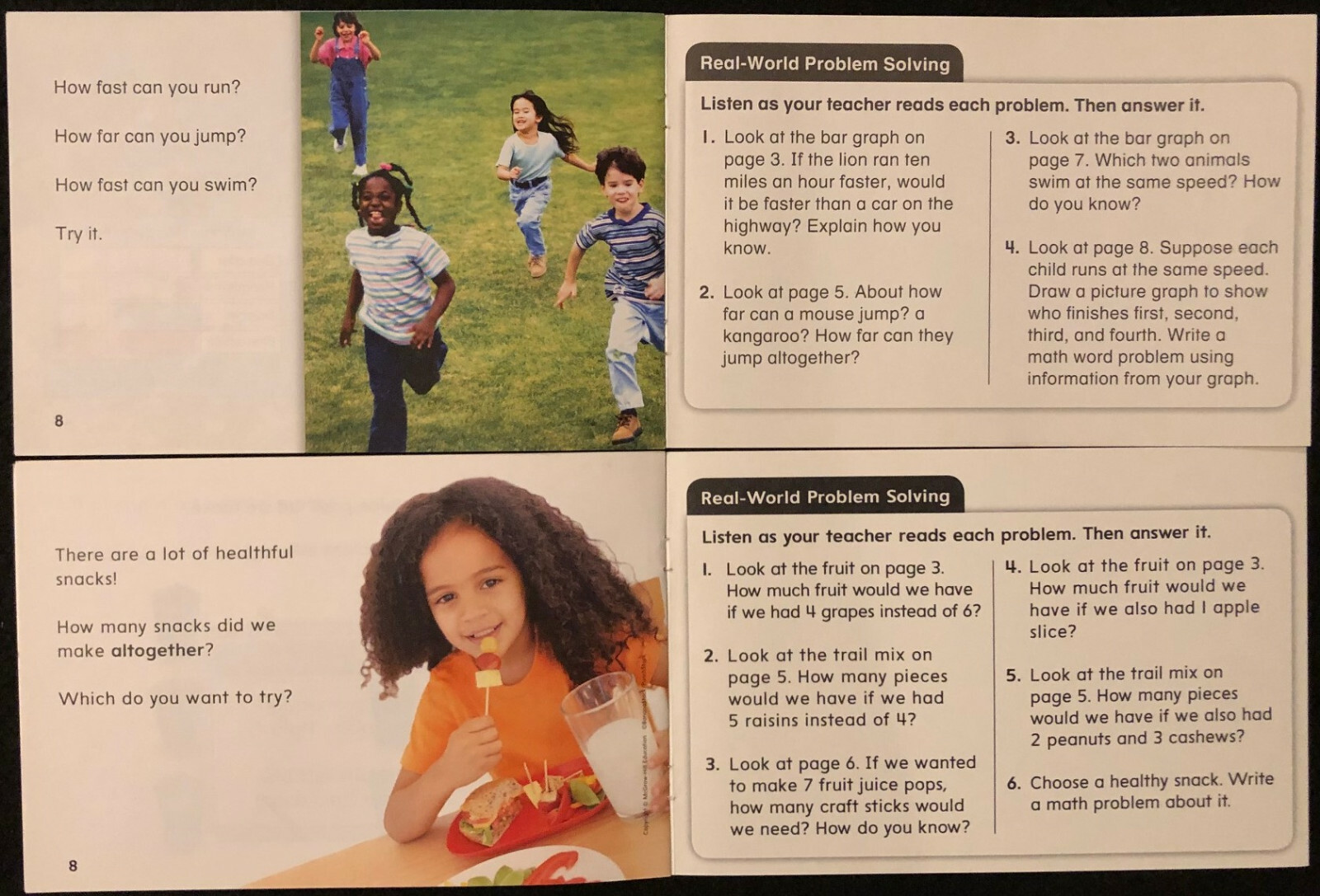 1st Math PROBLEM SOLVING BIG BOOK (Teacher’s) + 15 Readers (ON LEVEL) – Used