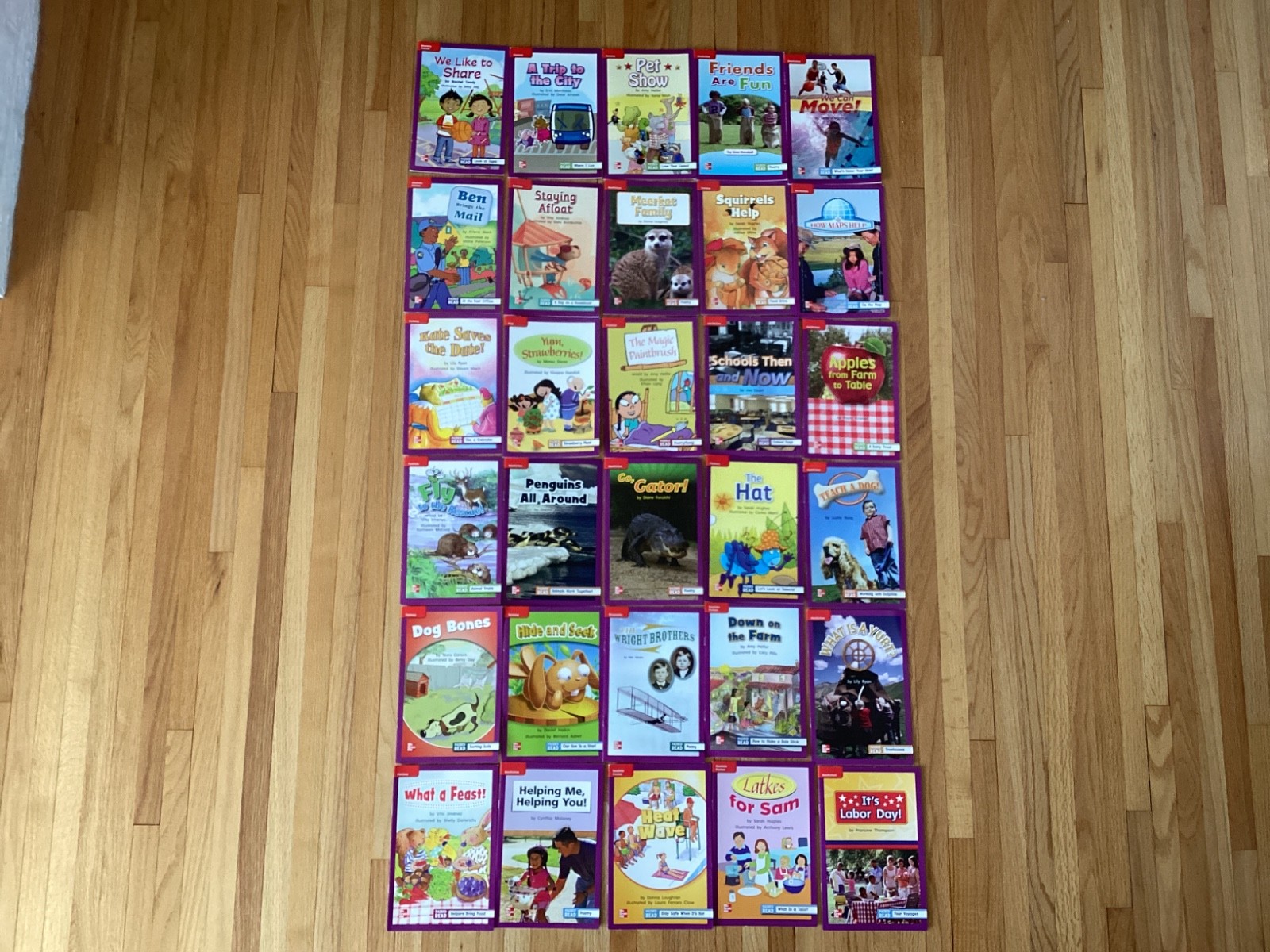 MCGRAW HILL WONDERS LEVELED READERS / GRADE 1 / ELL / 30 BOOKS