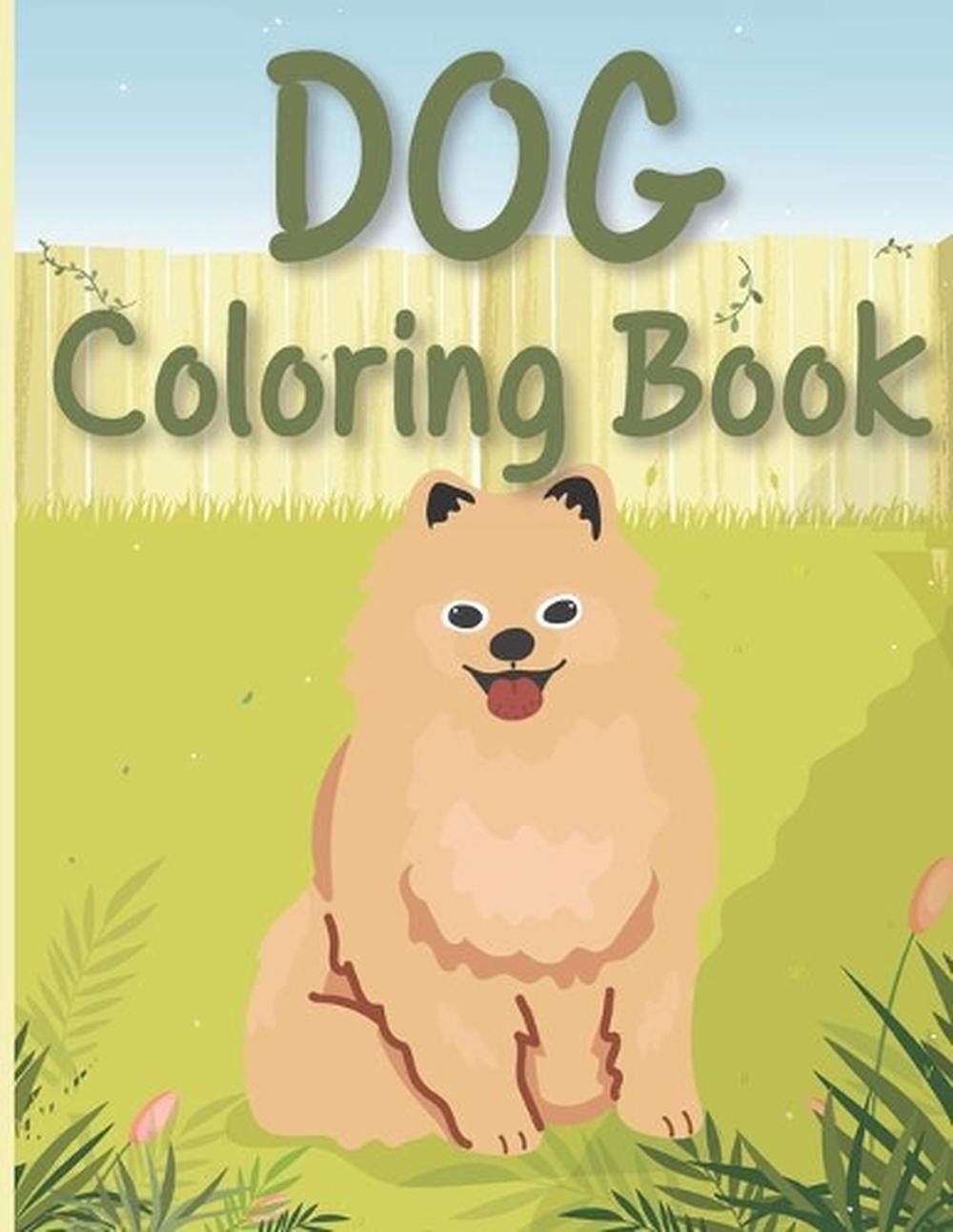 Dog Coloring Book by Maud Thomas (English) Paperback Book