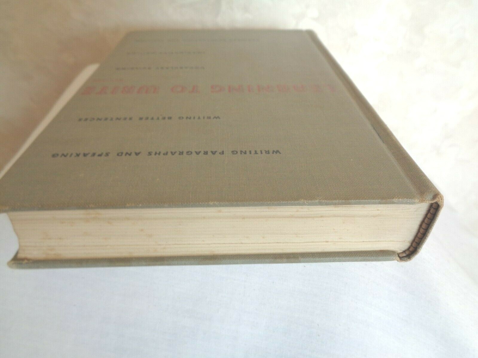 Learning to Write Smith, Paxton, & Meserve 1951 (#4117)