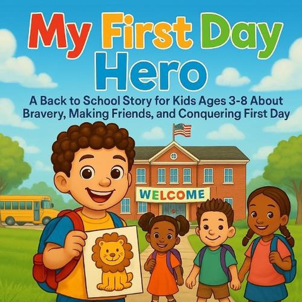 My First Day Hero: A First Day of School Book for Kids Ages 3-8: Builds Confiden