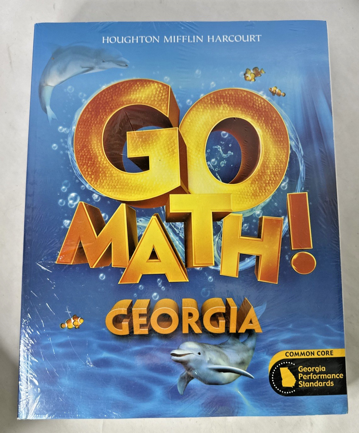 Kindergarten Go Math! HMH Student Ed Home/School Common Core +Practice Book